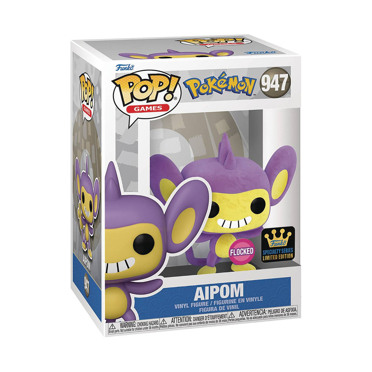 Aipom (Flocked) Funko Pop! Vinyl Figure #947 - Pokemon – New Kawaii