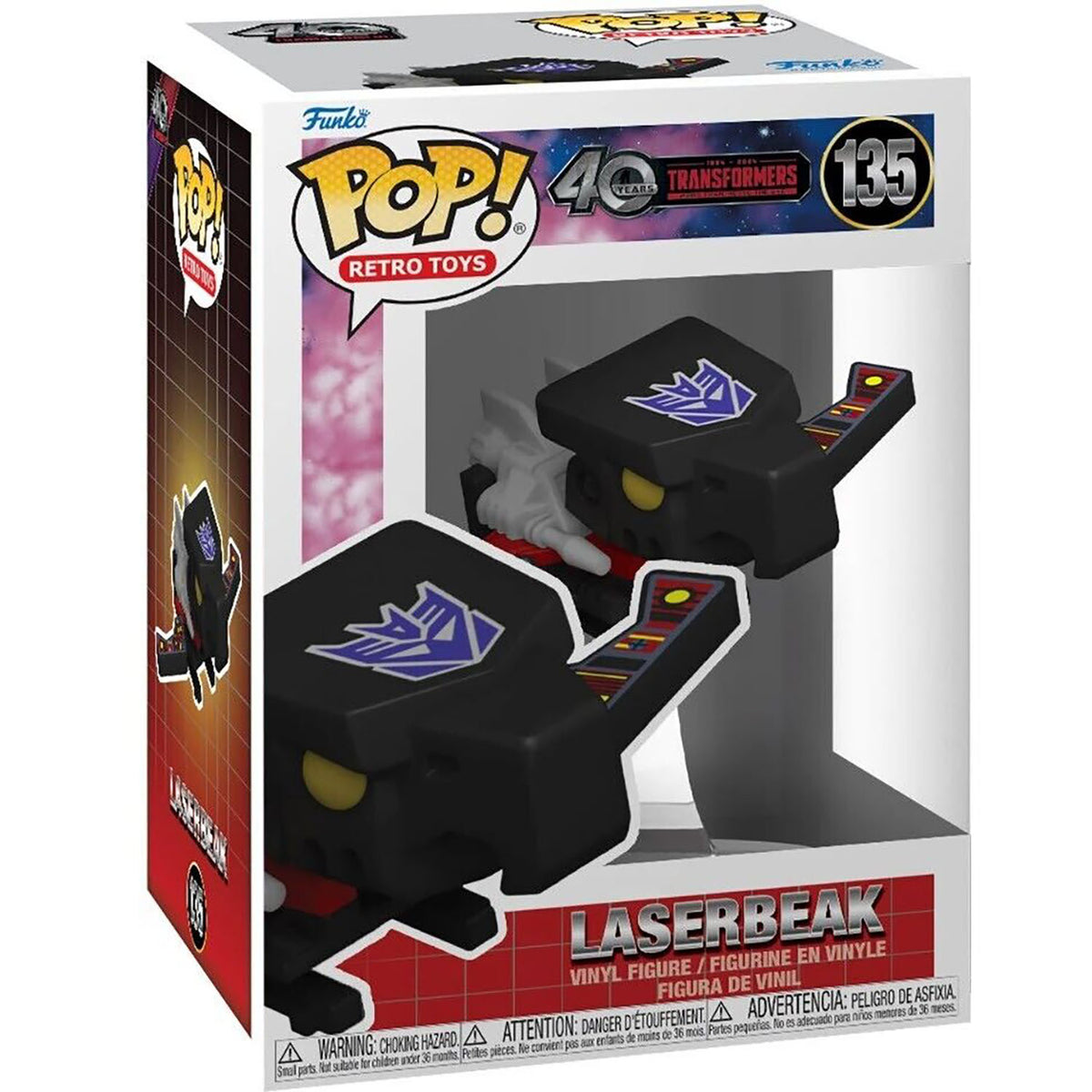Laserbeak Funko Pop! Vinyl Figure #135 - Transformers Generation 1