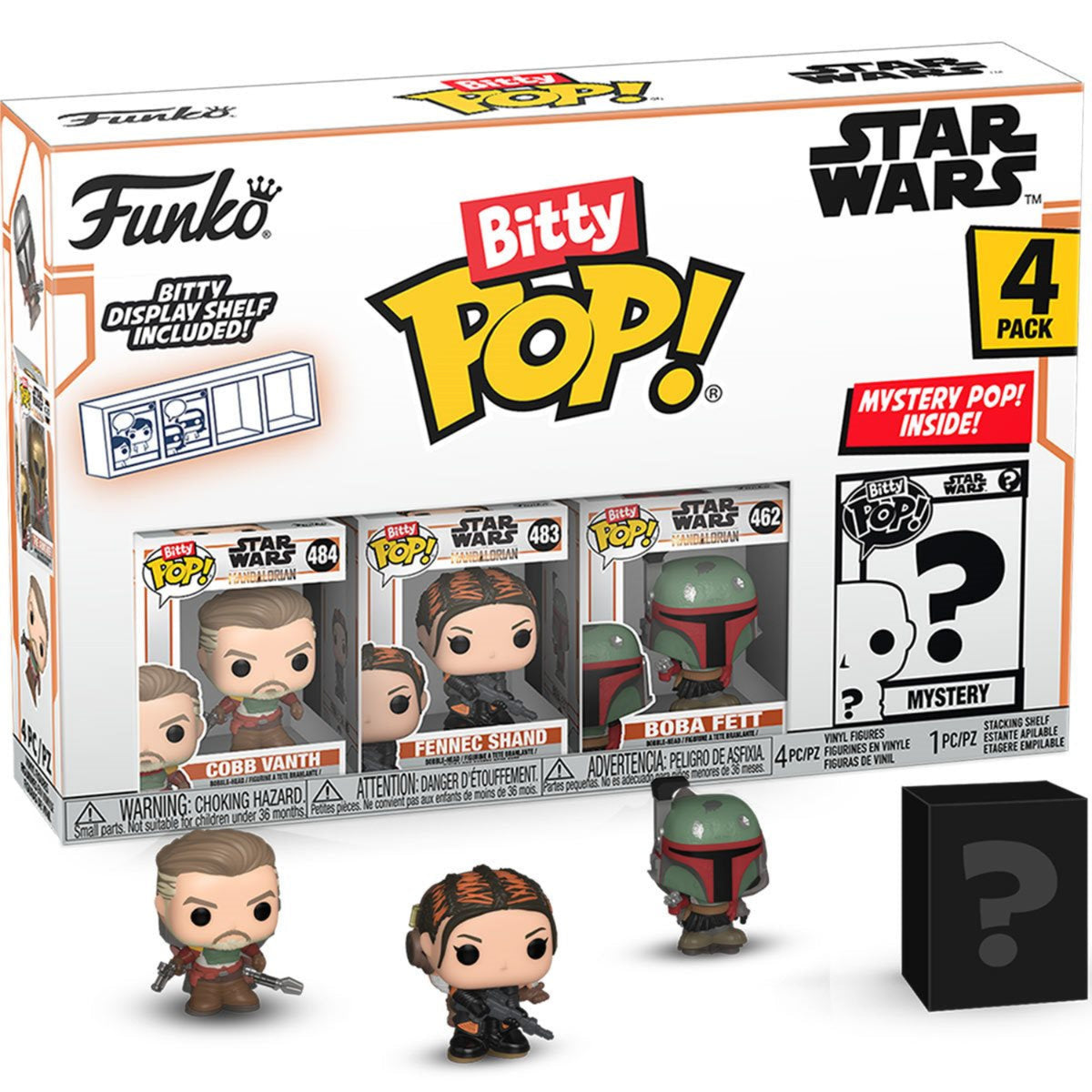 Cobb Vanth Funko Bitty Pop! Mini-Figure 4-Pack - Star Wars: The