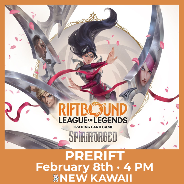 Riftbound League of Legends Spiritforged Pre-Rift Late Afternoon Event - SUN 8 FEB - Admit One
