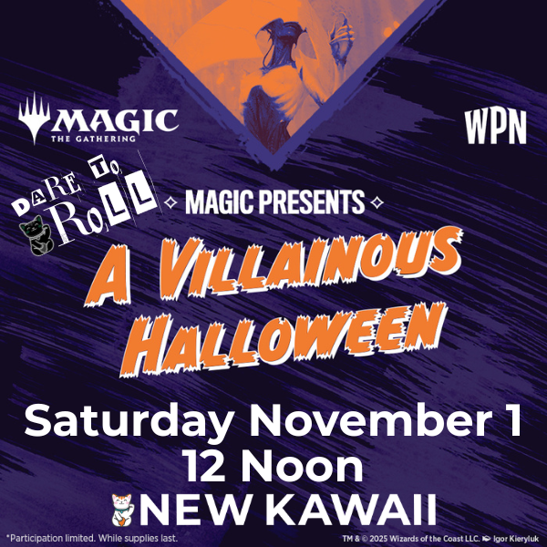 Magic Presents A Villainous Halloween - SAT 1 NOV 2025 - Admit One
