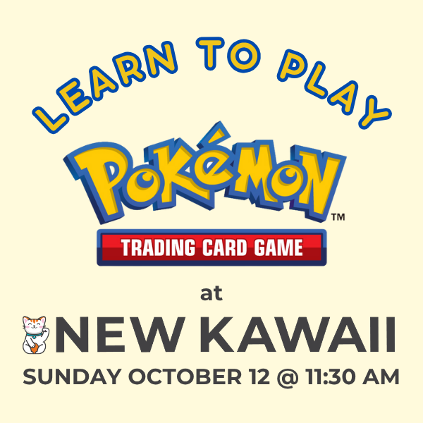 Learn to Play Pokemon - SUN 12 OCT 2025 - Admit One