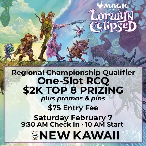 Magic: The Gathering - Lorwyn Eclipsed RCQ - SAT 7 FEB 2026 - Admit One