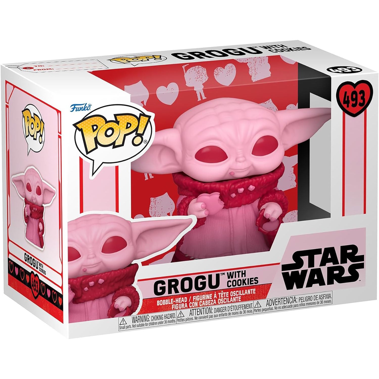 Grogu with Cookies (Valentines Edition) Funko Pop! Vinyl Figure