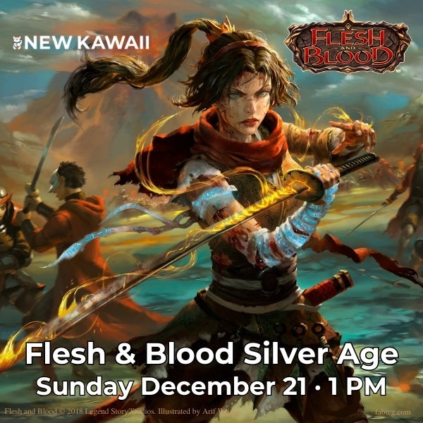 Flesh and Blood Silver Age Event - SUN 21 DEC 2025 - Admit One