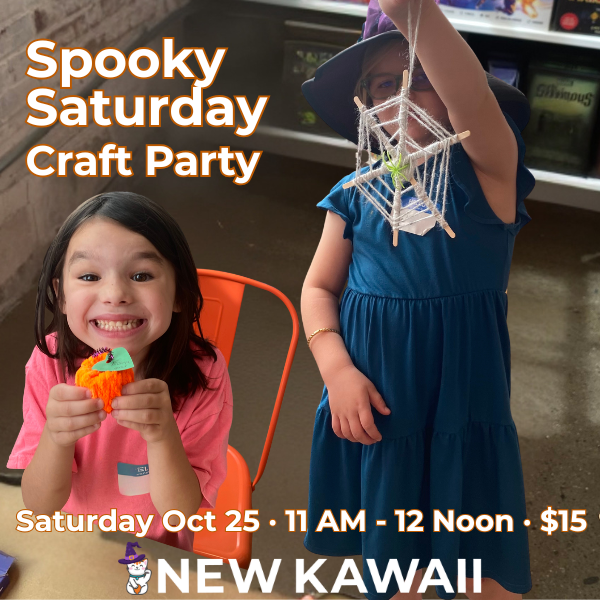 Spooky Saturday Craft Party - Sat 25 Oct - Admit One