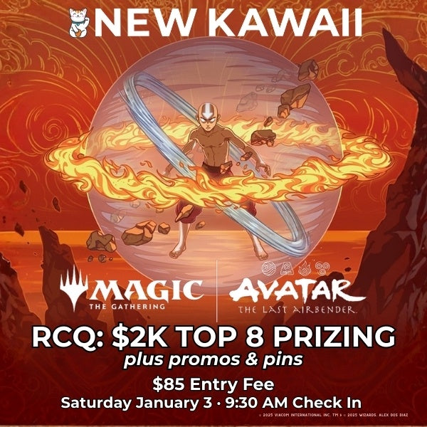 Magic: The Gathering - Avatar: The Last Airbender RCQ - SAT 3 JAN 2026 - Admit One