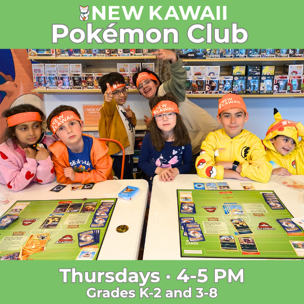 pokemon card clubs near me We have even more Pokmon to offer! Join the LCL Pokmon Club, now TWO TIMES a month, where young trainers ages 5