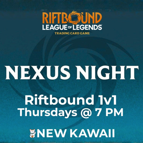 Riftbound Nexus Nights 1v1 Duels Thursdays - 18 DEC 2025 - Admit One