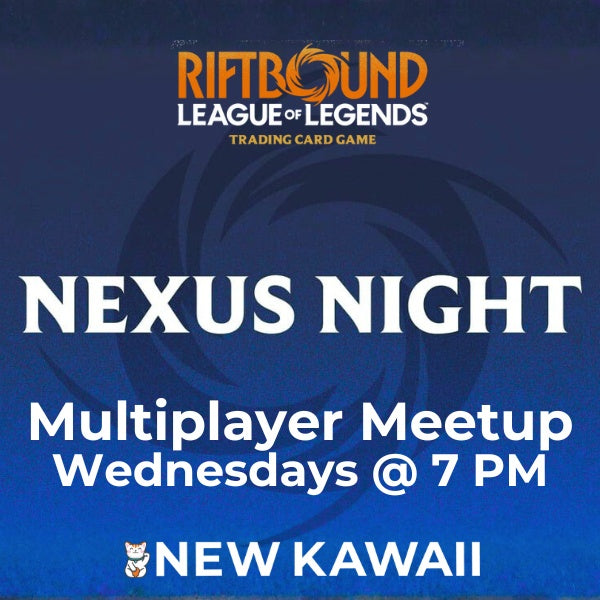 Riftbound Nexus Nights Wednesday Multiplayer Meetup - WED 4 FEB 2026 - Admit One