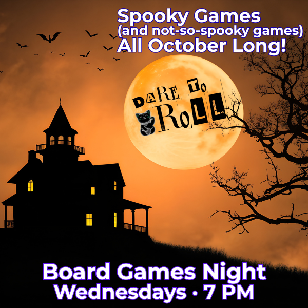 October Board Games Night - Wednesdays - Admit One