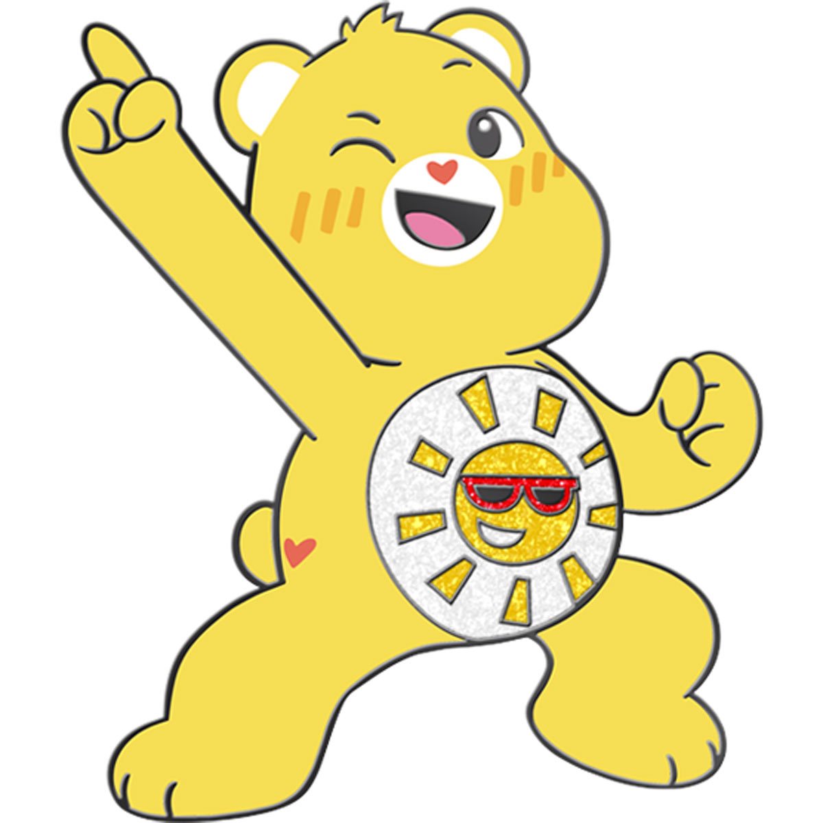 Funshine Bear Enamel Pin – Care Bears – New Kawaii