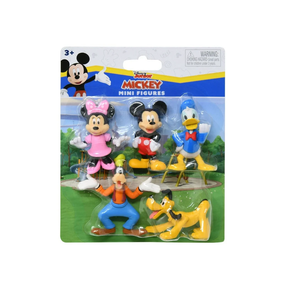 ミキミニ5 Just Play Mickey Five-Pack Mini Figure Set – Disney Junior – New