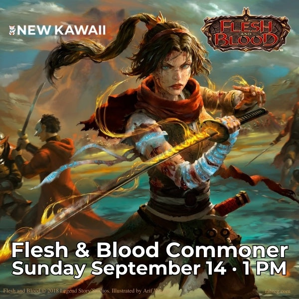 Flesh and Blood Commoner Armory Event - SUN 14 SEPT 2025 - Admit One